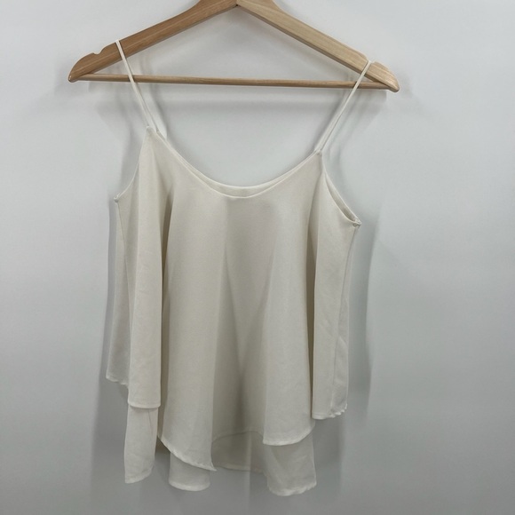 White Layered Tank Top - Picture 2 of 4